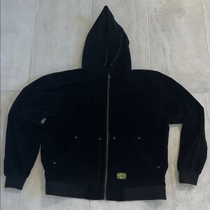 FA Men's Black Hooded Jacket